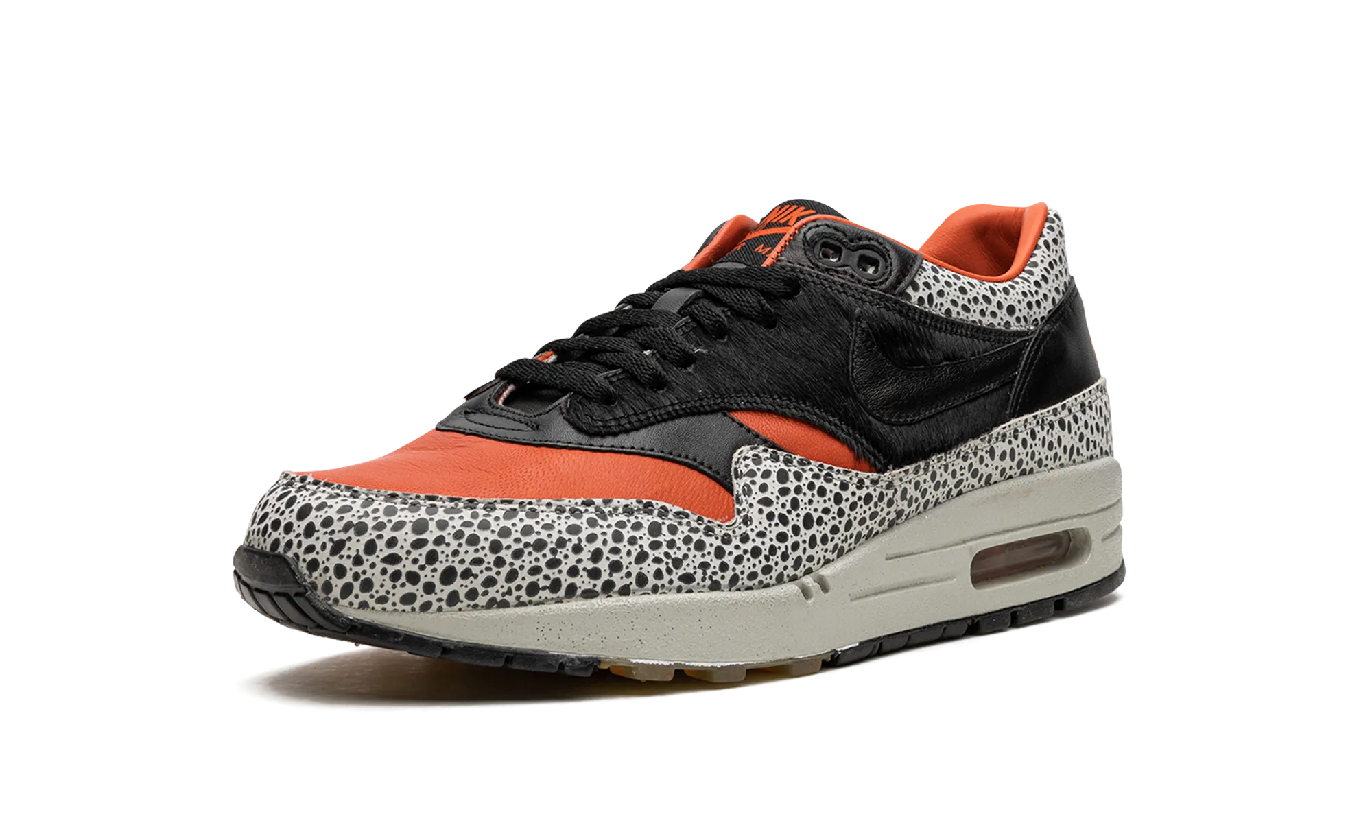 Air Max 1 Supreme QK "Safari Pack" White Clean Knitted Warm