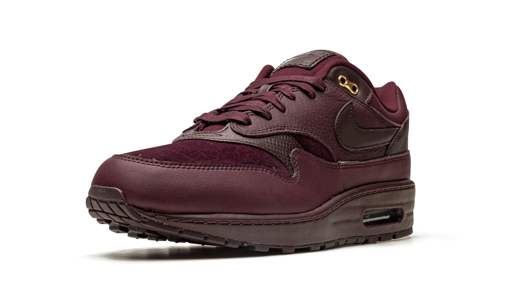 Step Tall Ankle Support AIR MAX 1 WMNS "Burgundy Crush"