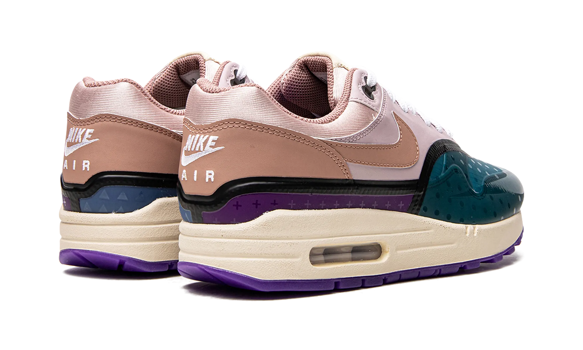 AIR MAX 1 () WMNS "Plum Fog Fossil Rose" Arch Support Health Focused Comfort Heel