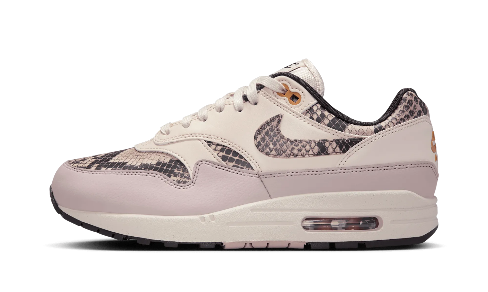 Air Max 1 WMNS "Snakeskin Light Orewood Brown" Virtual Step