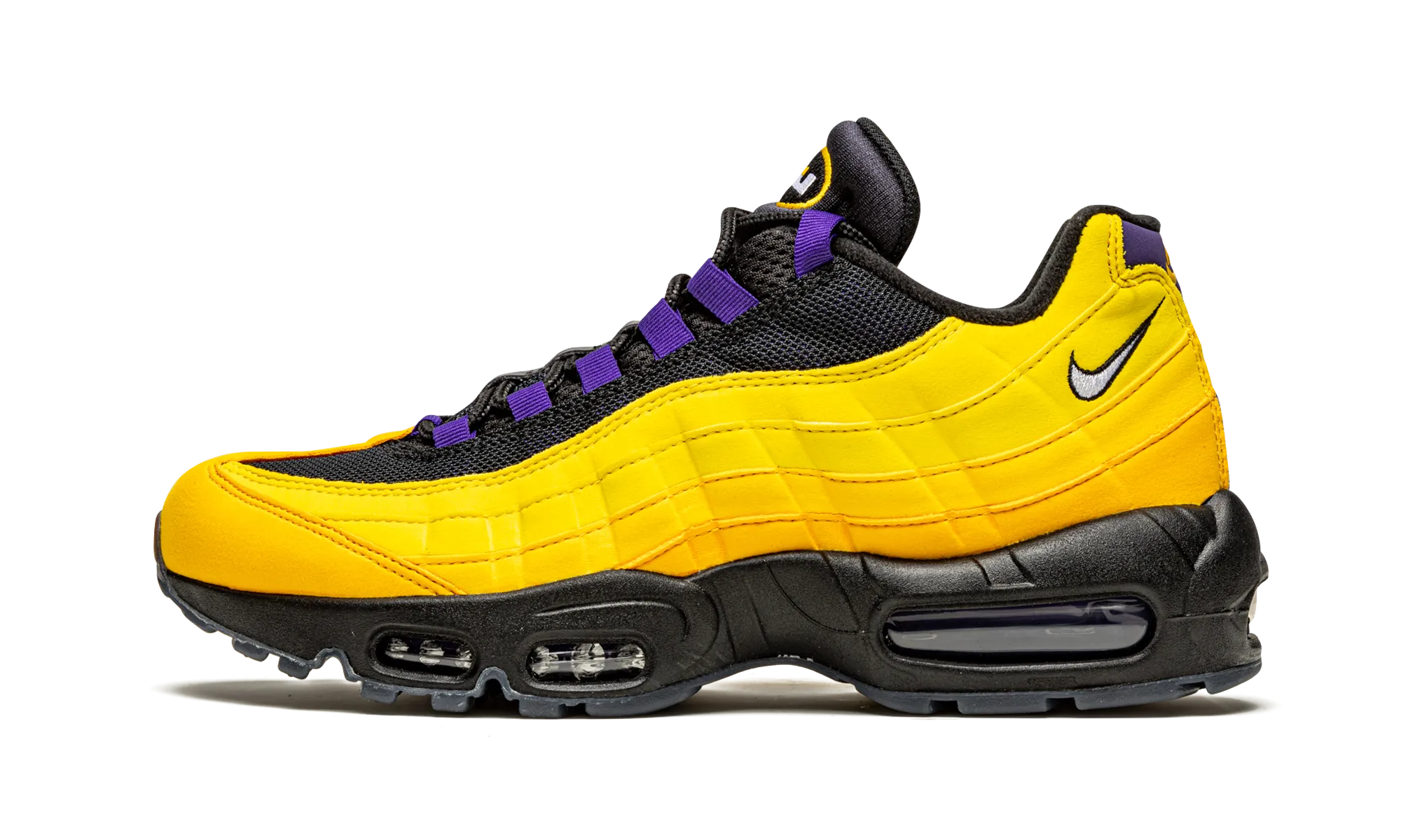 Air Max 95 NRG "Lakers - Lebron" Bold Neon Rolling Motion Support