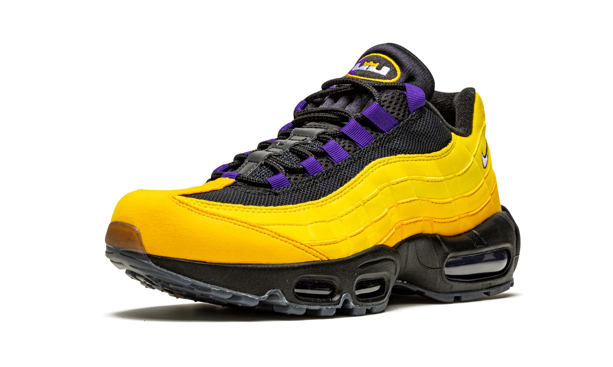Air Max 95 NRG "Lakers - Lebron" Ultra Light Airport Travel All Day Weekend Warriors