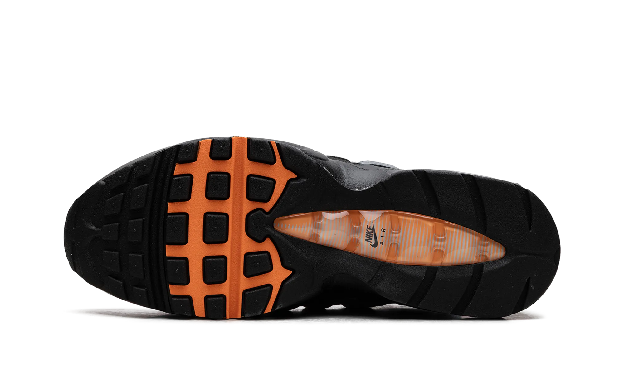 Air Max 95 OG "Big Bubble Bright Mandarin 2.0 (2025)" Memory Foam Cushioning