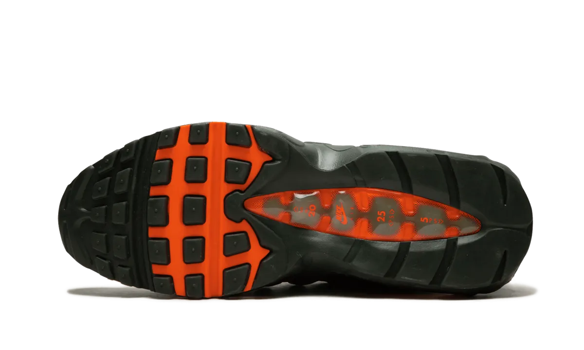 Supportive Core Fitness Training Pressure Relief Insoles Air Max 95 OG "Total Orange"