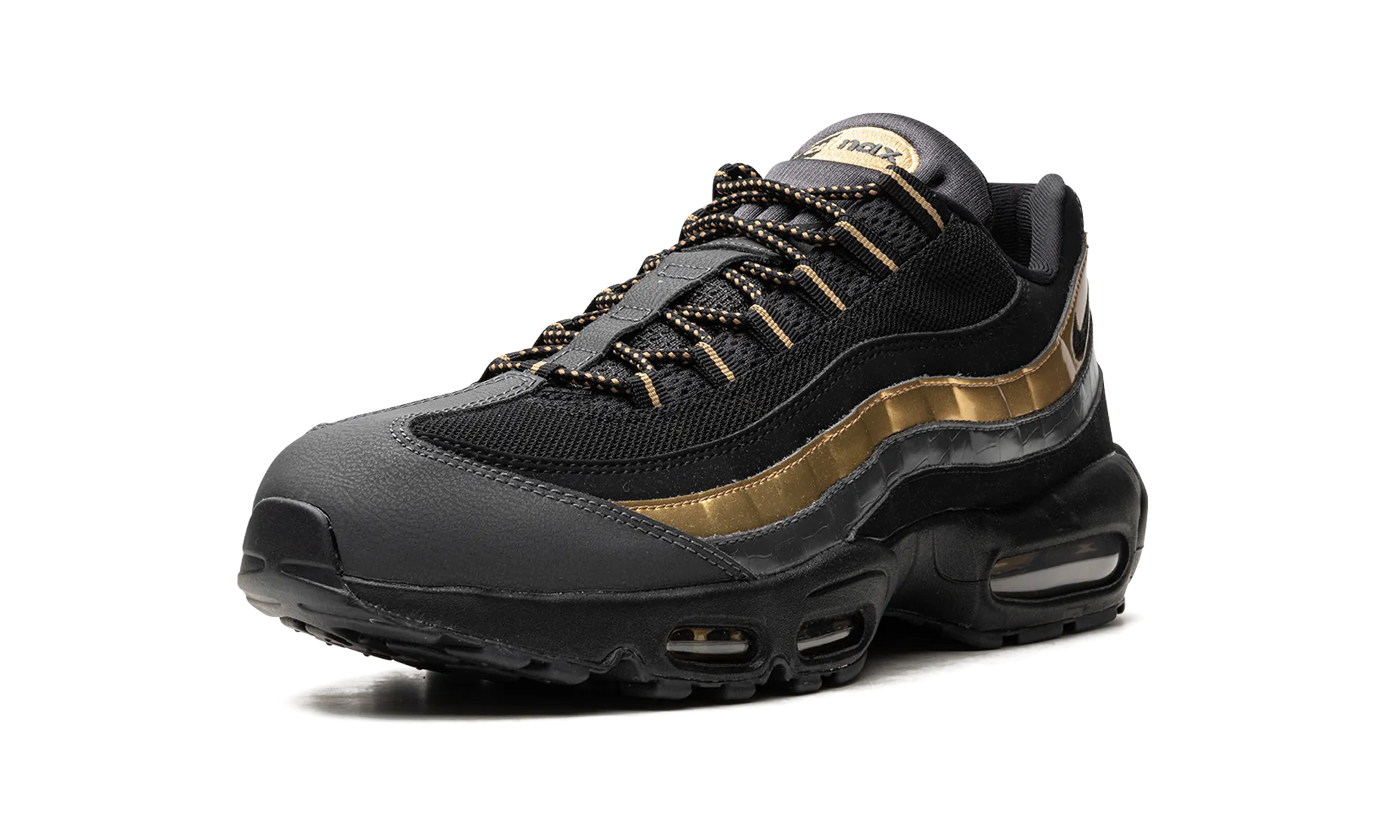 Air Max 95 Premium "BLK/GOLD" Cross Road Gloss Mood