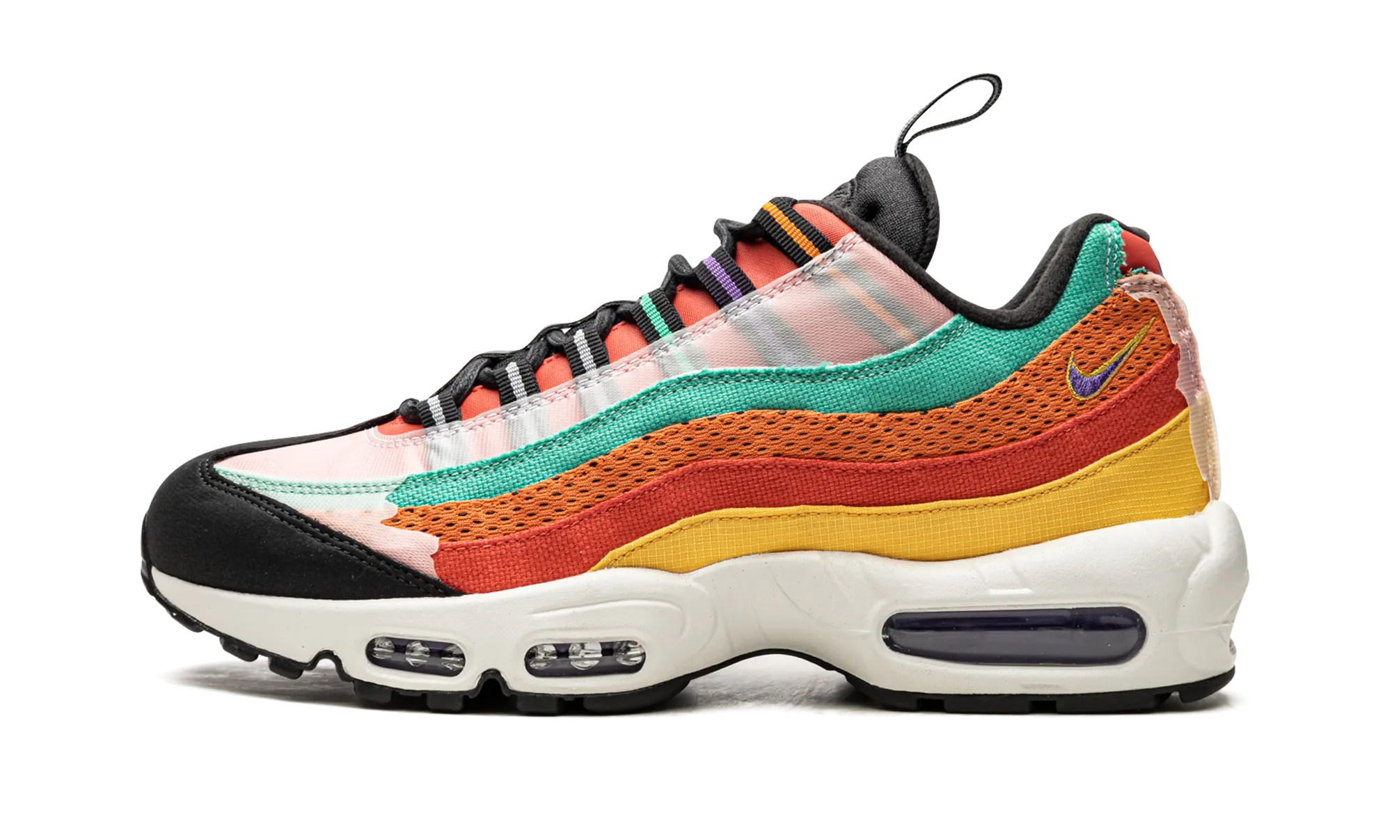 Air Max 95 "BHM/Black History Month 2020" Foam Lining Standing Workers Island Vibe