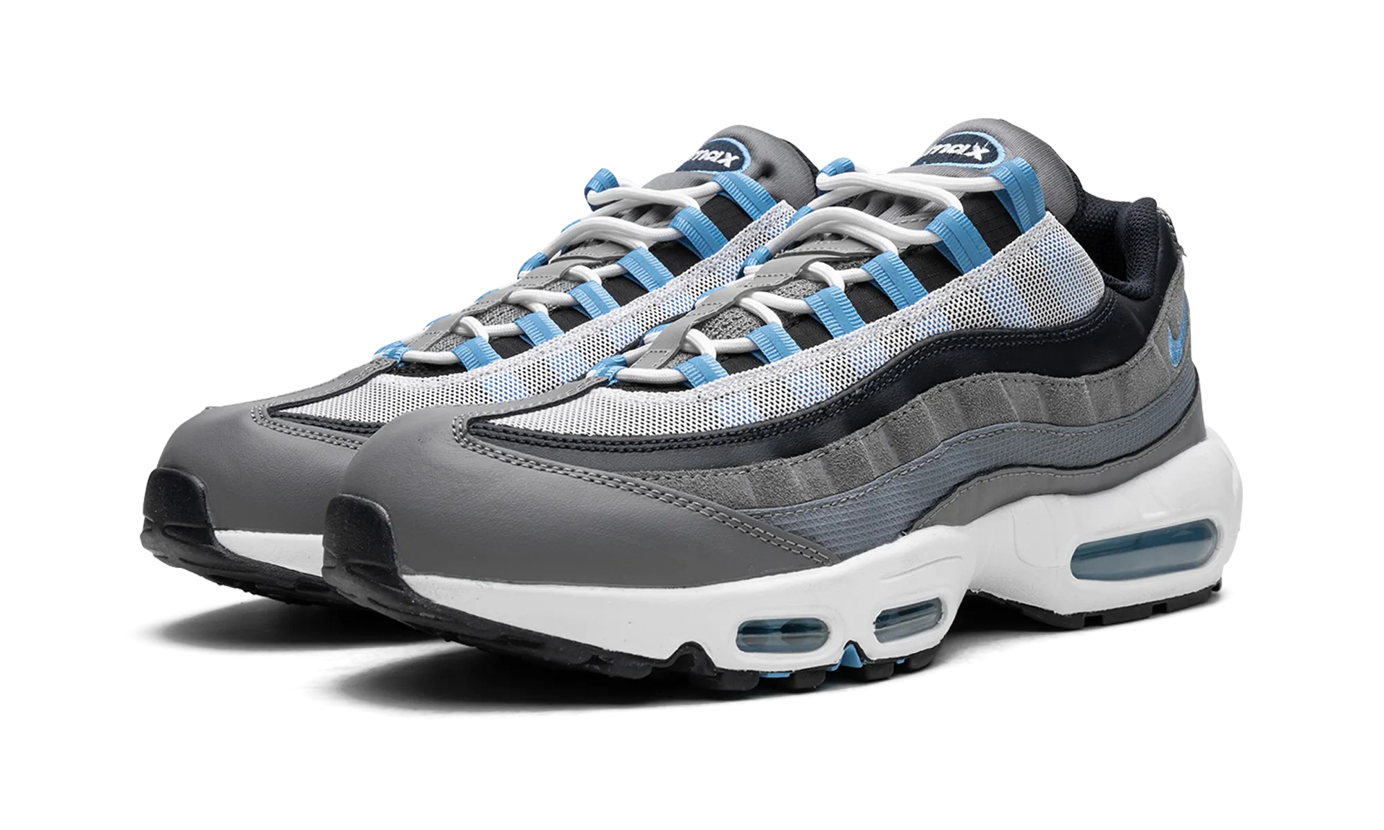 All Day Weekend Warriors Sweat Resistant Comfort Seekers Air Max 95 "Cool Grey / University Blue"