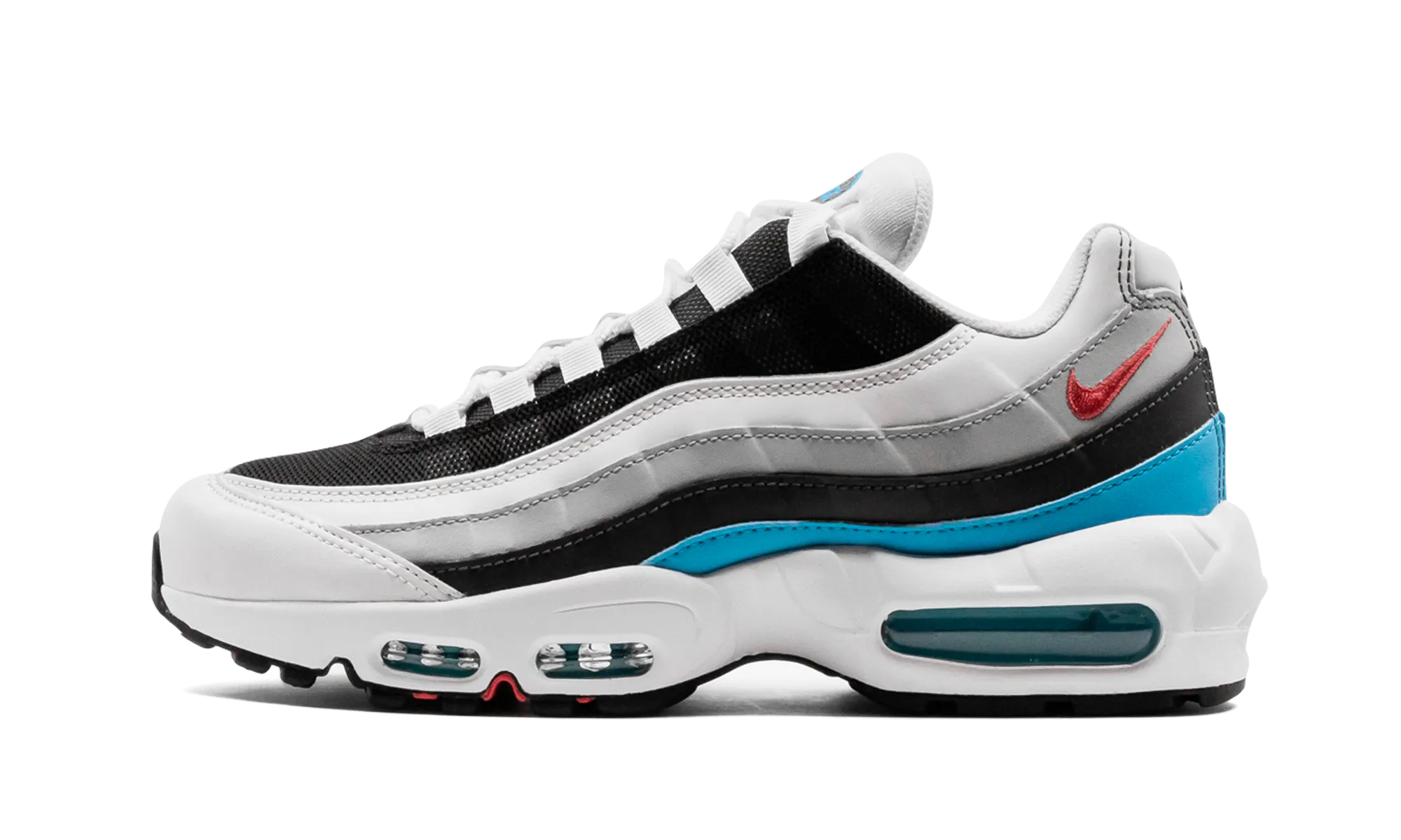 Air Max 95 "Glass Blue" Friction Free Inner Seams Breathable Airflow Channels