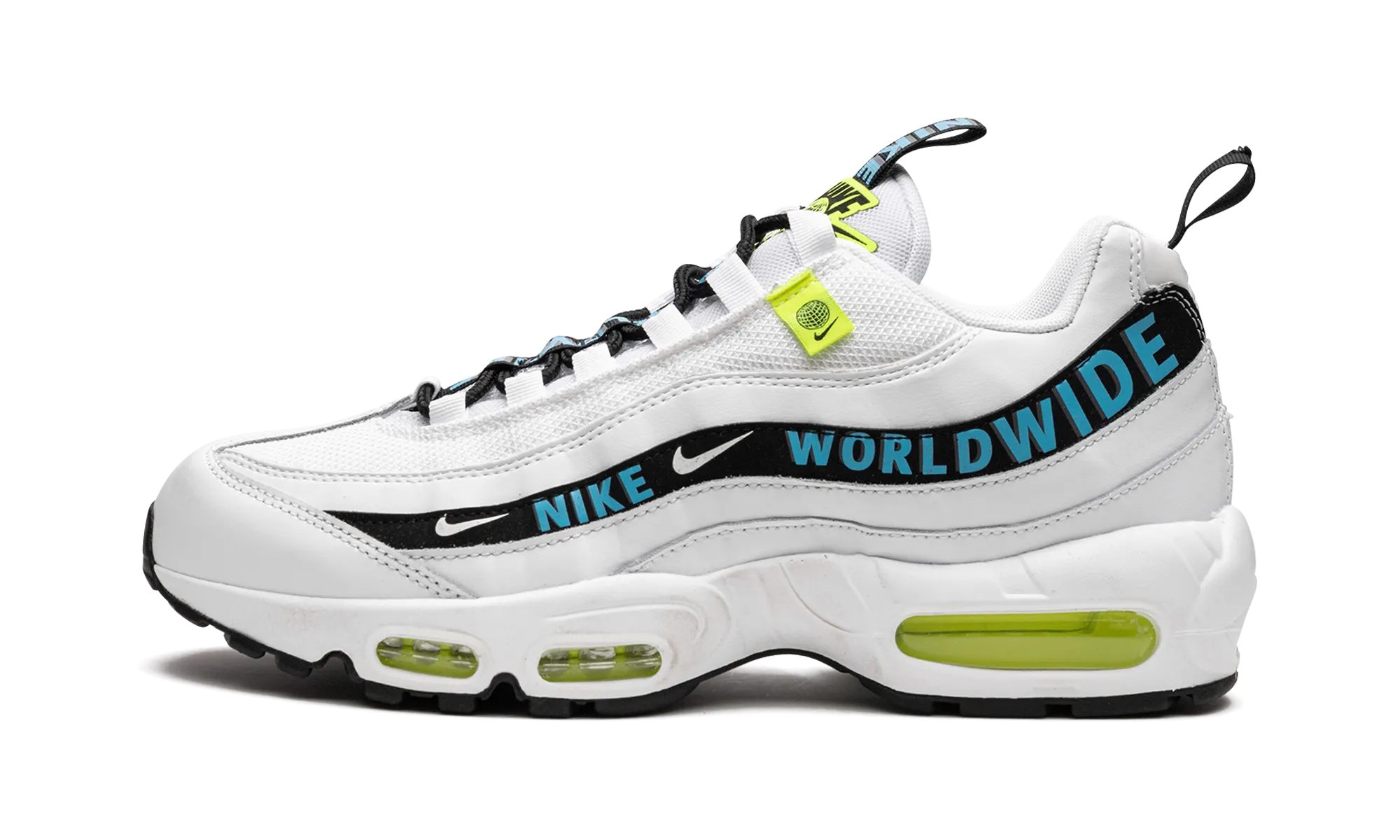 Dual Tone Feather Light Cold Weather Air Max 95 "Worldwide Pack - White"