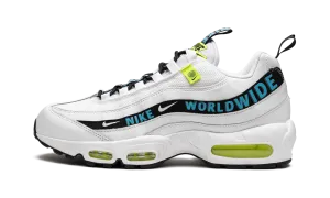 Dual Tone Feather Light Cold Weather Air Max 95 "Worldwide Pack - White"