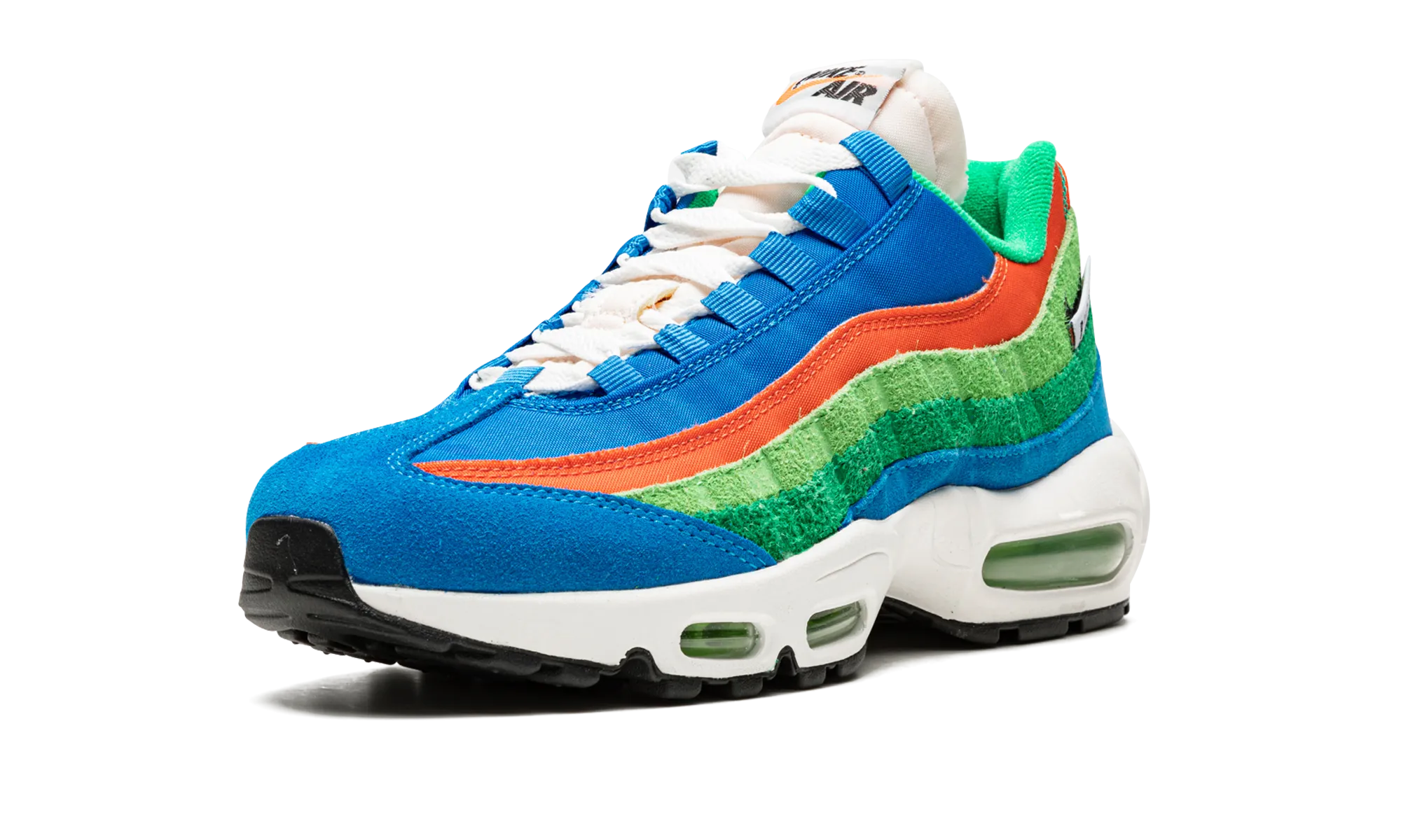 Comfort Outsole Leather Touch Air Max 95 SE "Running Club Photo Blue"