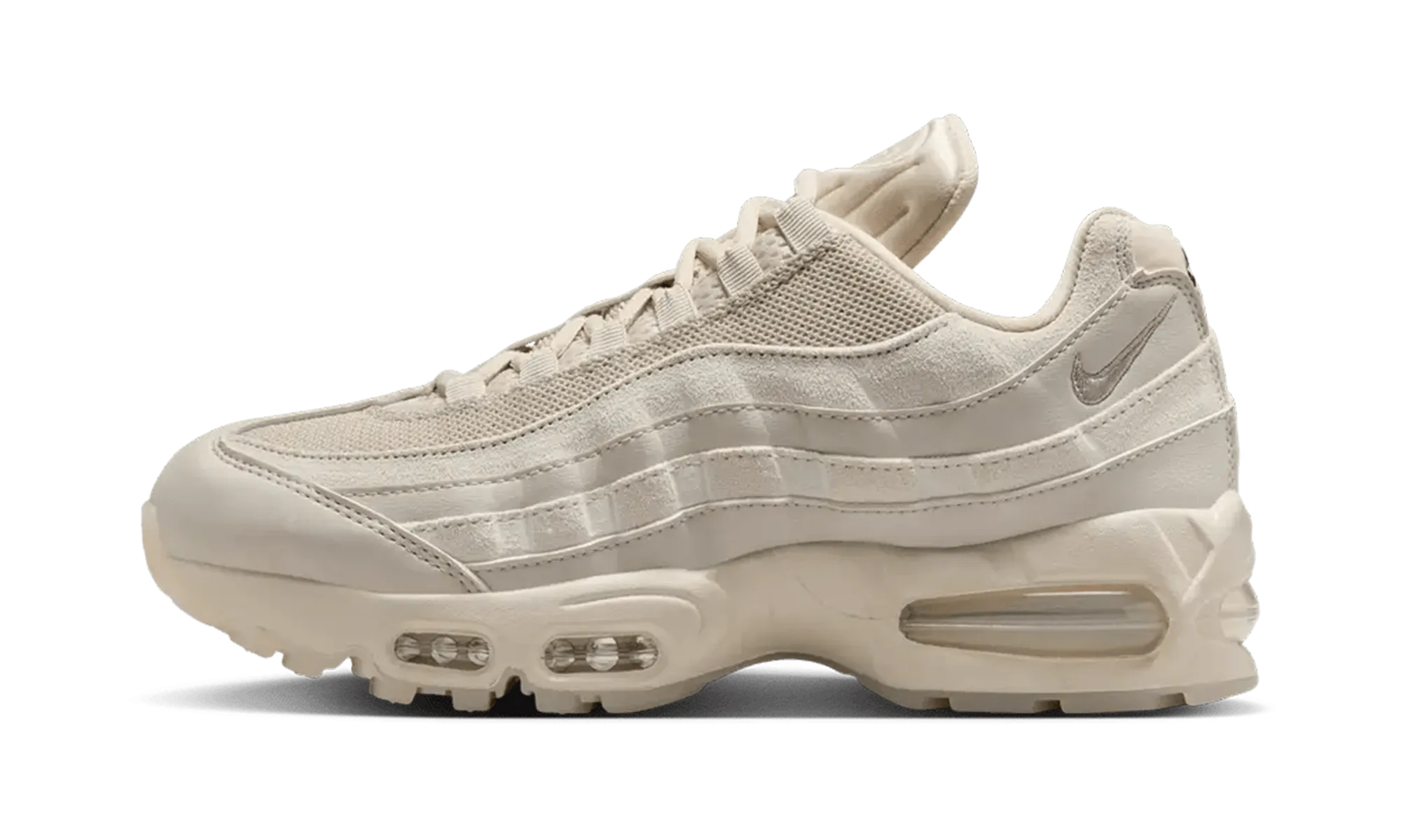 All Day Travel Light Air Max 95 WMNS "Soft Pearl"