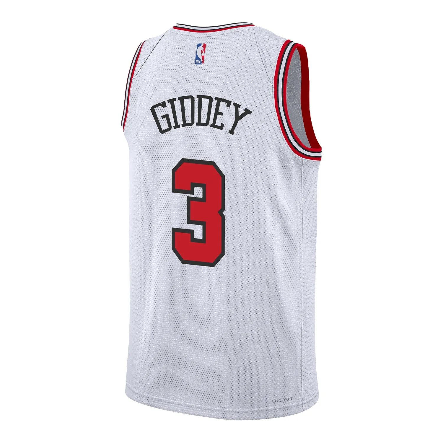 Tagless label Chicago Bulls Josh Giddey Association Swingman Jersey
