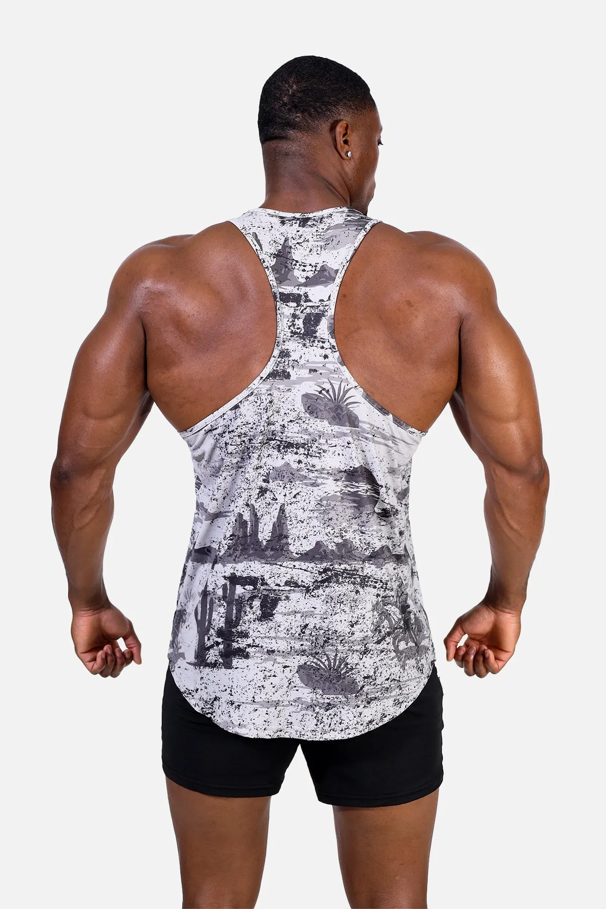 Graphic Muscle Stringer - Rugged Outlaw Adaptation - quick Travel Light