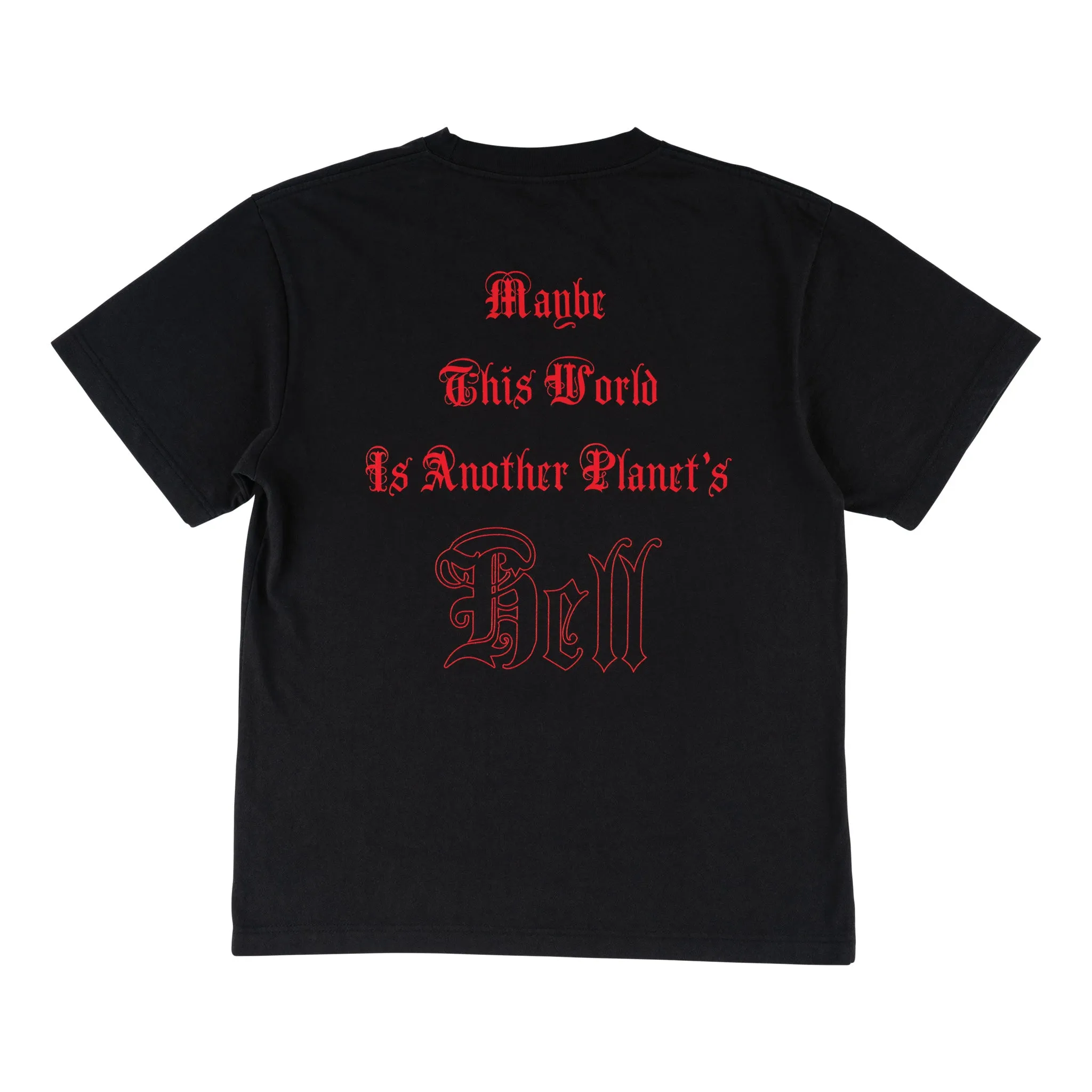 hypoallergenic material Aldous Printed Boxy Garment-Dyed Tee