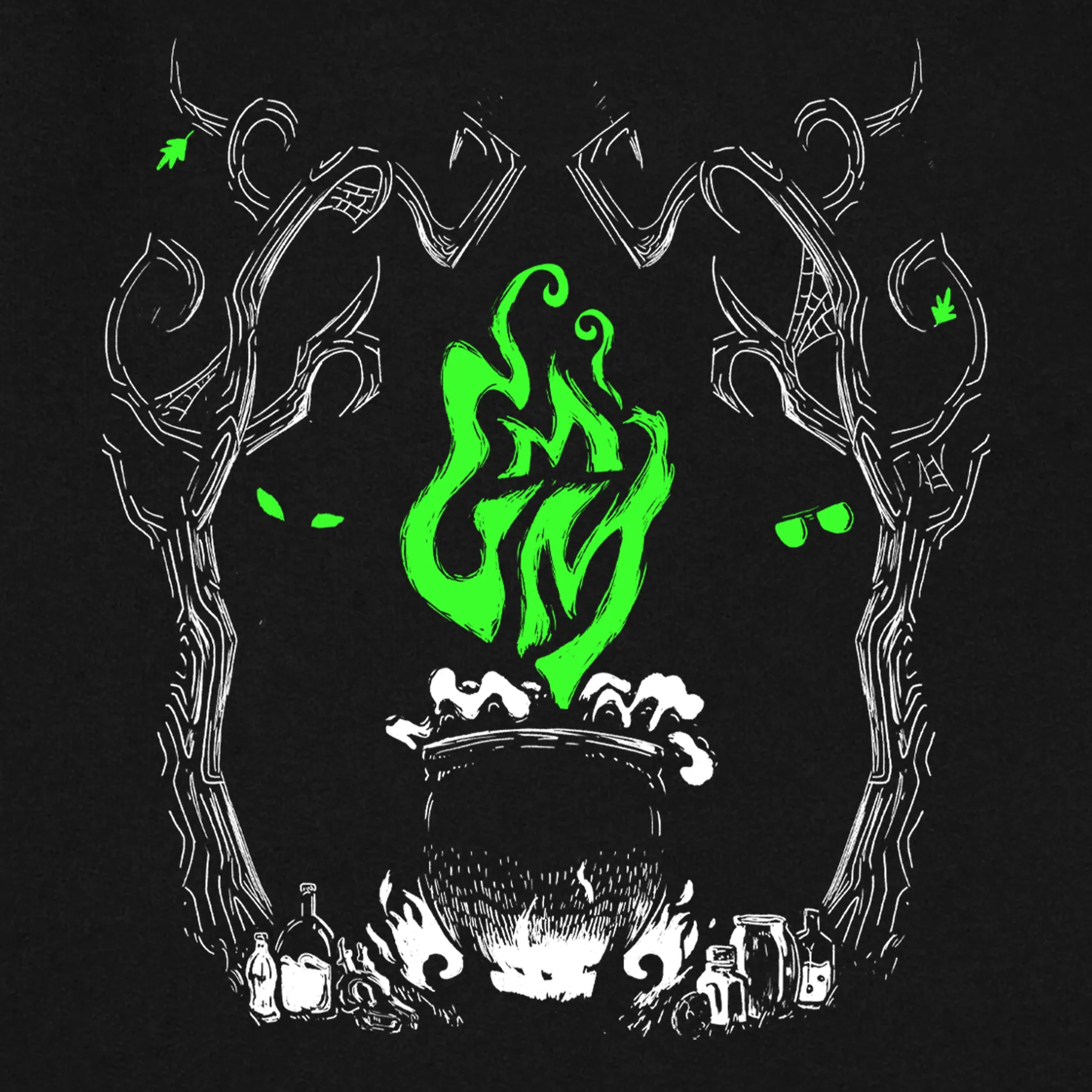 Fashion Trend GMM Glow-In-The-Dark Cauldron Hoodie