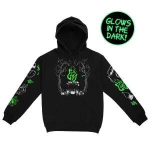 product sporty style statement City Casual GMM Glow-In-The-Dark Cauldron Hoodie