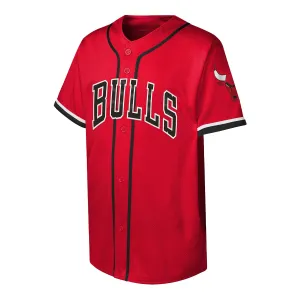 Advanced Sweat Wicking Youth Chicago Bulls Outerstuff Baseball Jersey