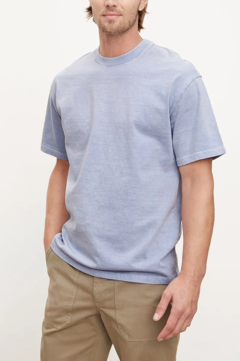 JACOBI HEAVY JERSEY CREW NECK TEE Active Fit