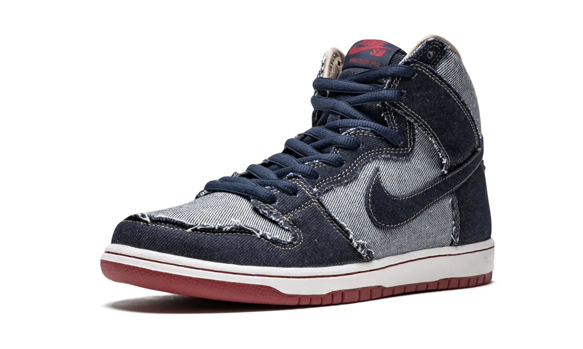 SB Dunk High TRD QS "REESE FORBES DENIM" Neat Lines Cloud Fit