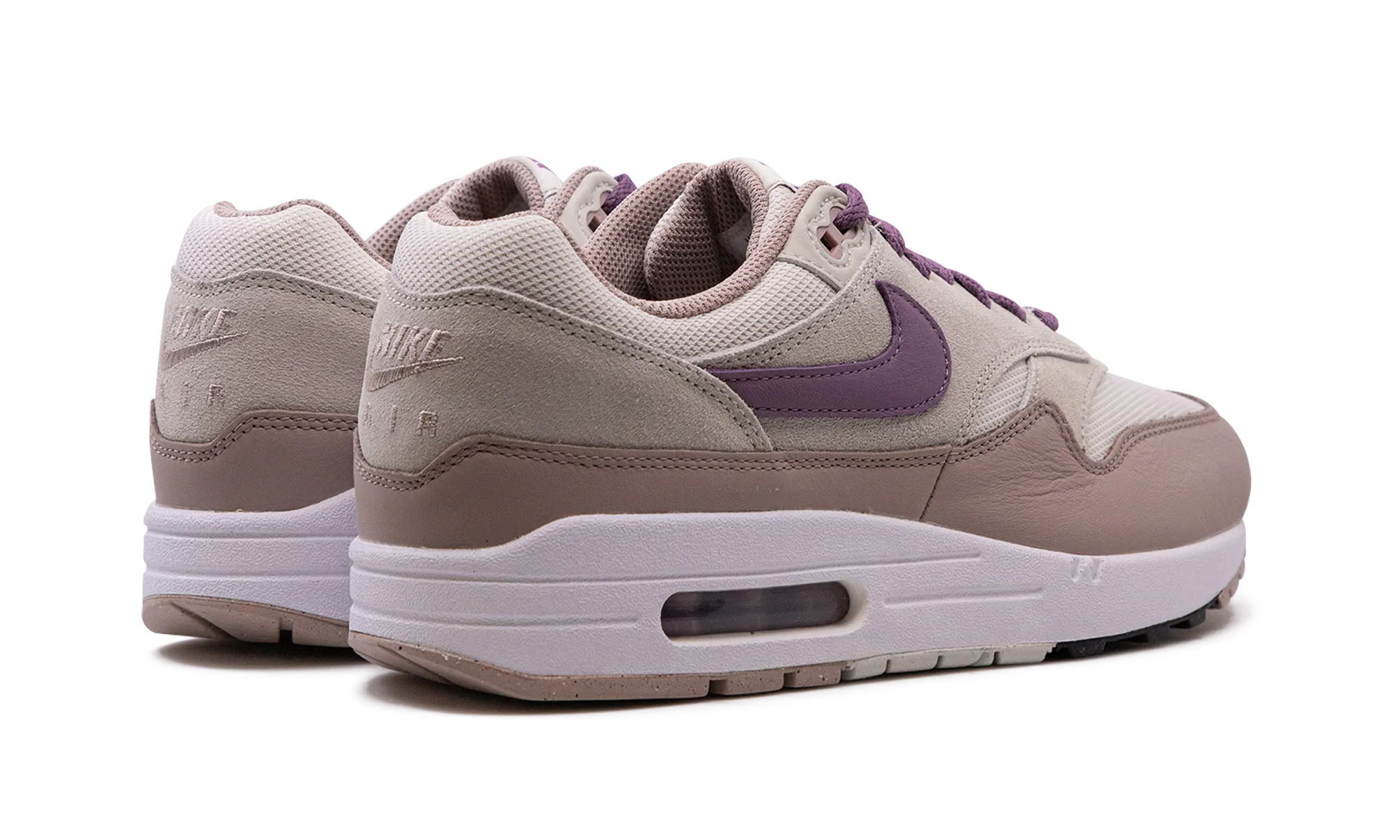 Air Max 1 SC "Light Bone / Violet Dust" Shock Absorbing Modern Bold