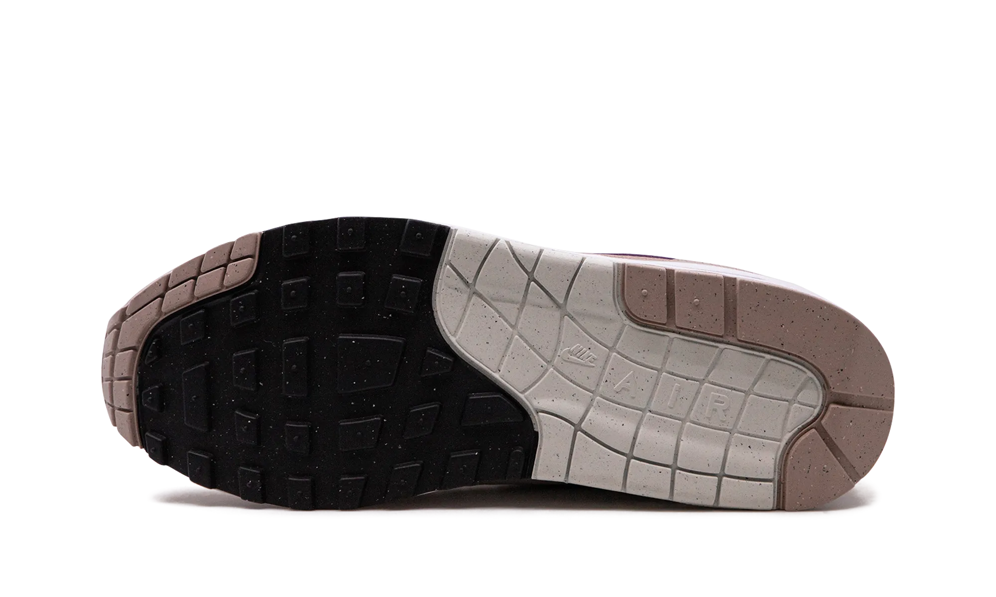 Air Max 1 SC "Light Bone / Violet Dust" Stone Gray