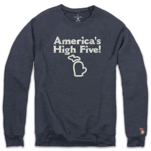 AMERICA'S HIGH FIVE FLEECE SWEATSHIRT (UNISEX) product gym ready performance