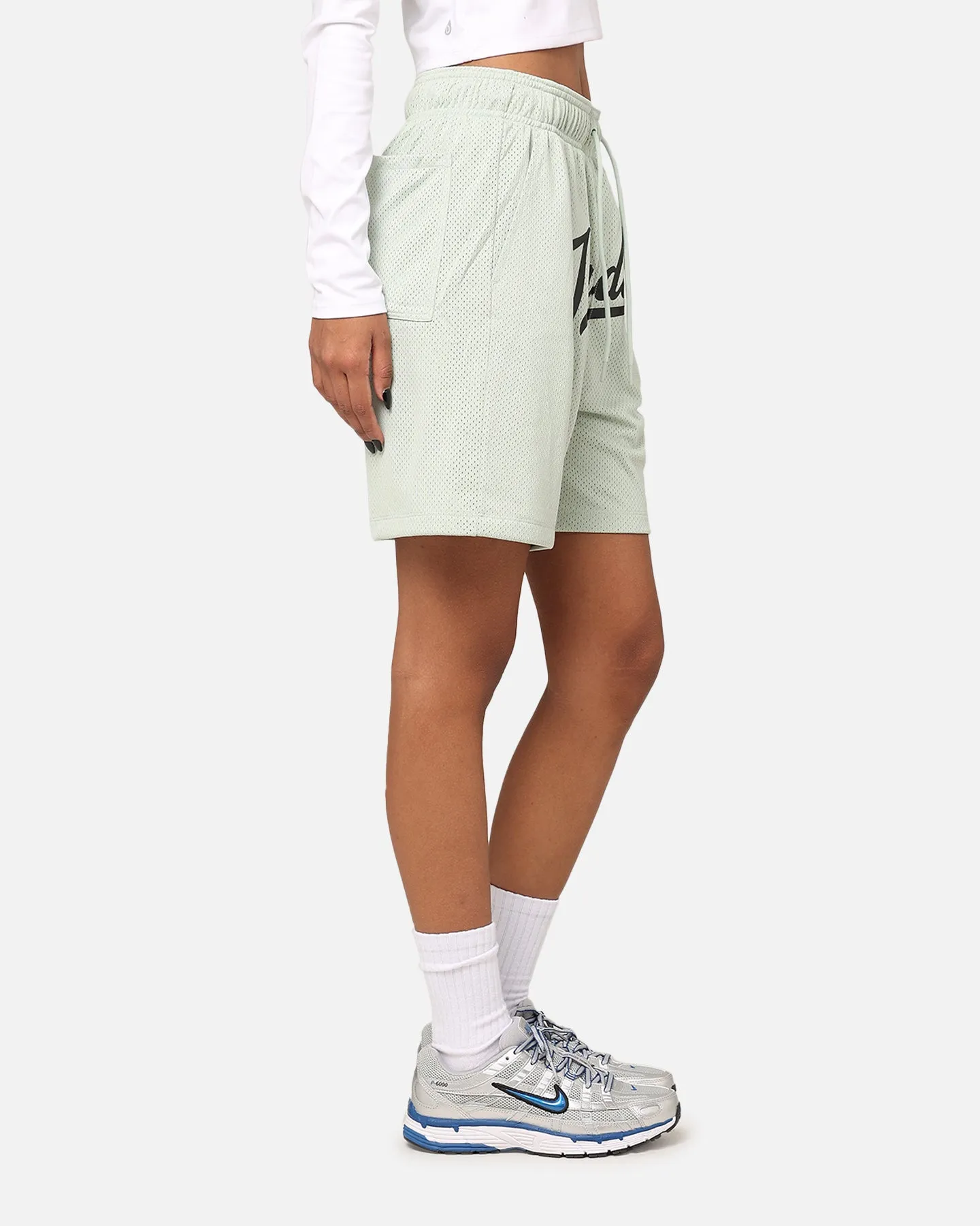 Jordan Flight MVP Statement Mesh Shorts Seafoam/Black media industry