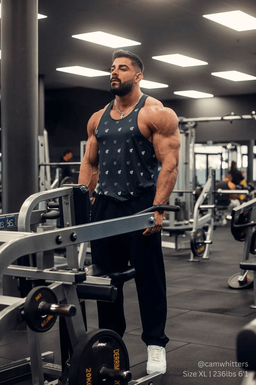 Entry - level high - density storage Graphic Muscle Stringer - Black JN Logo