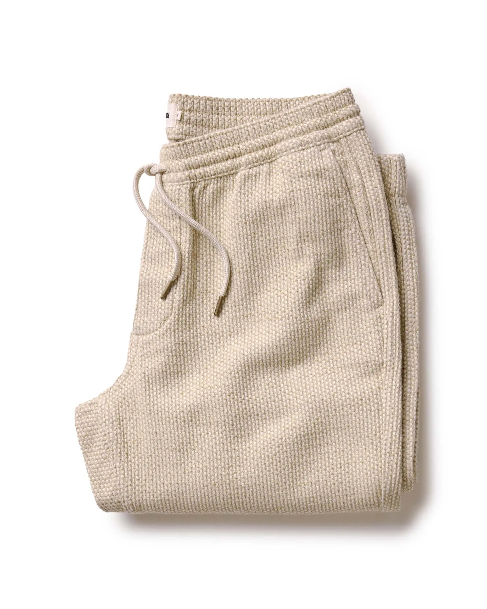 sport chic The Apres Pant in Natural Sashiko
