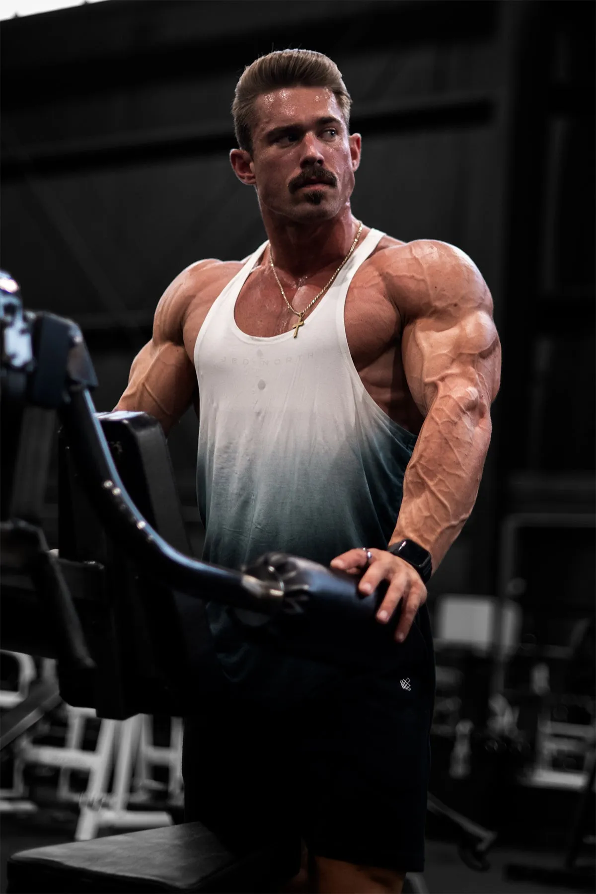 Classic Bodybuilding Racerback Stringer - Black Ombre high - pressure environment