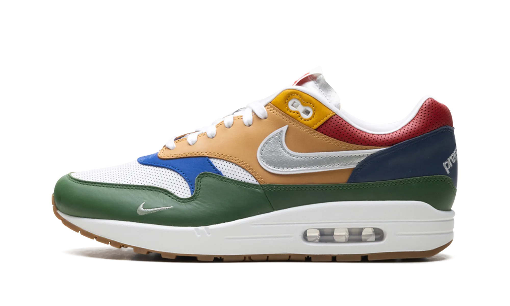 Air Max 1 "Premium Goods White Forest Green" Earth Base Quick Flex