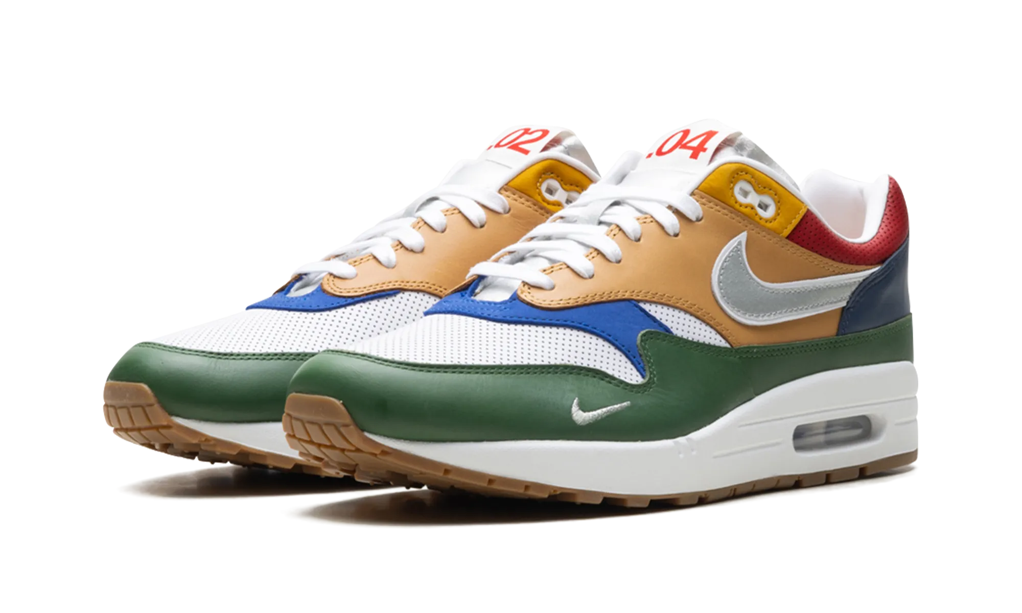 Sustainable Vegan Material Air Max 1 "Premium Goods White Forest Green"