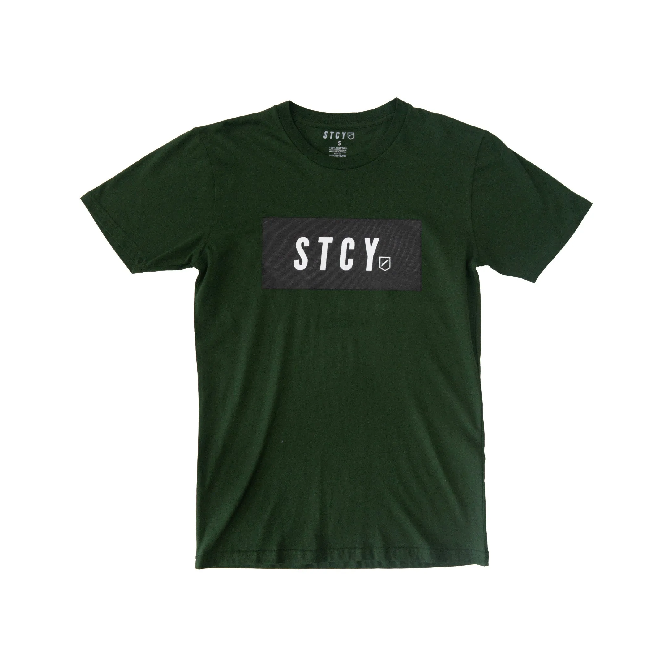 Personalized BLOCK TEE / FOREST GREEN
