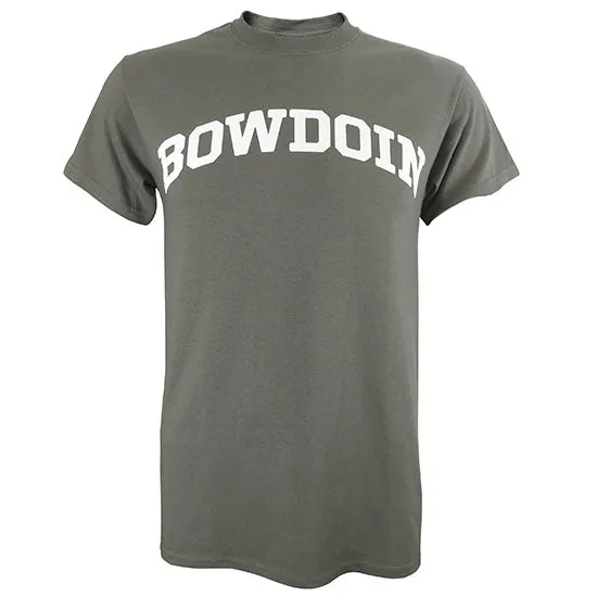 Weekend Style Comfortable Piece Arched Bowdoin Tee