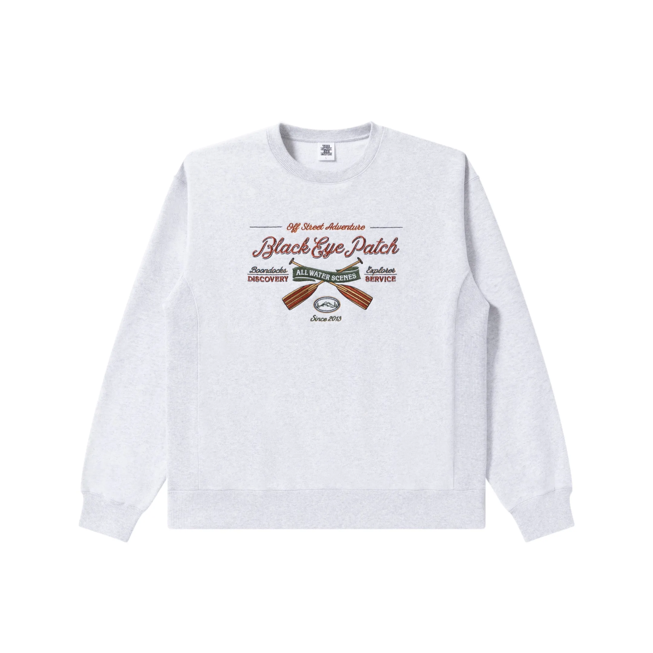 dancing suitable ADVENTURE CREW SWEAT ASH