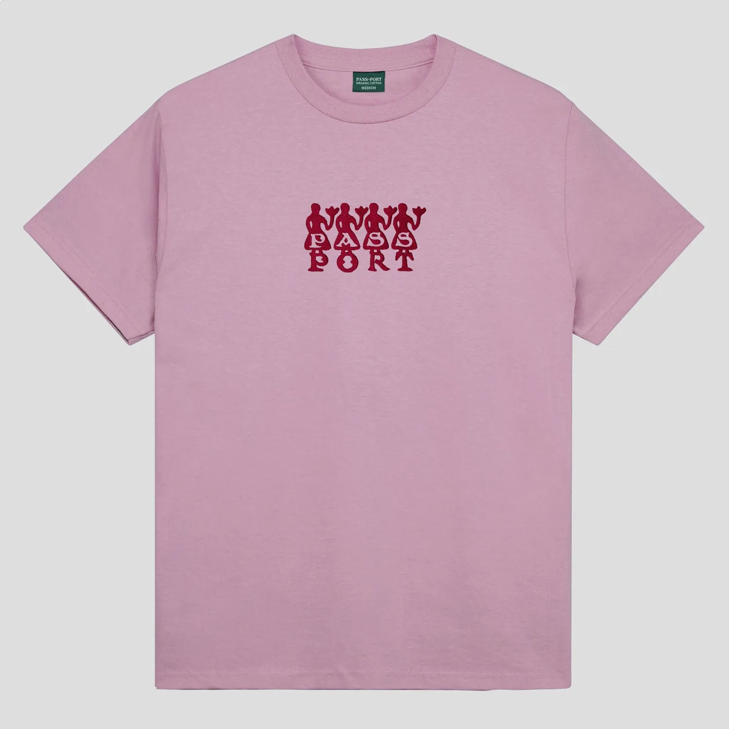 Pass~Port 4 Flowers Organic Cotton Tee - Dusty Pink Comfy Essentials Wear