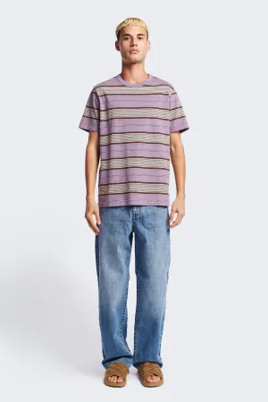 Perfect for Layering Attain T-Shirt Purple Stripe