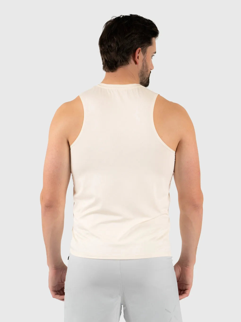 BARRY'S VINTAGE WHITE JOEY TANK novice soldiers