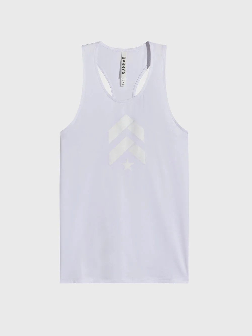 scientific research BARRY'S WHITE RACER TANK