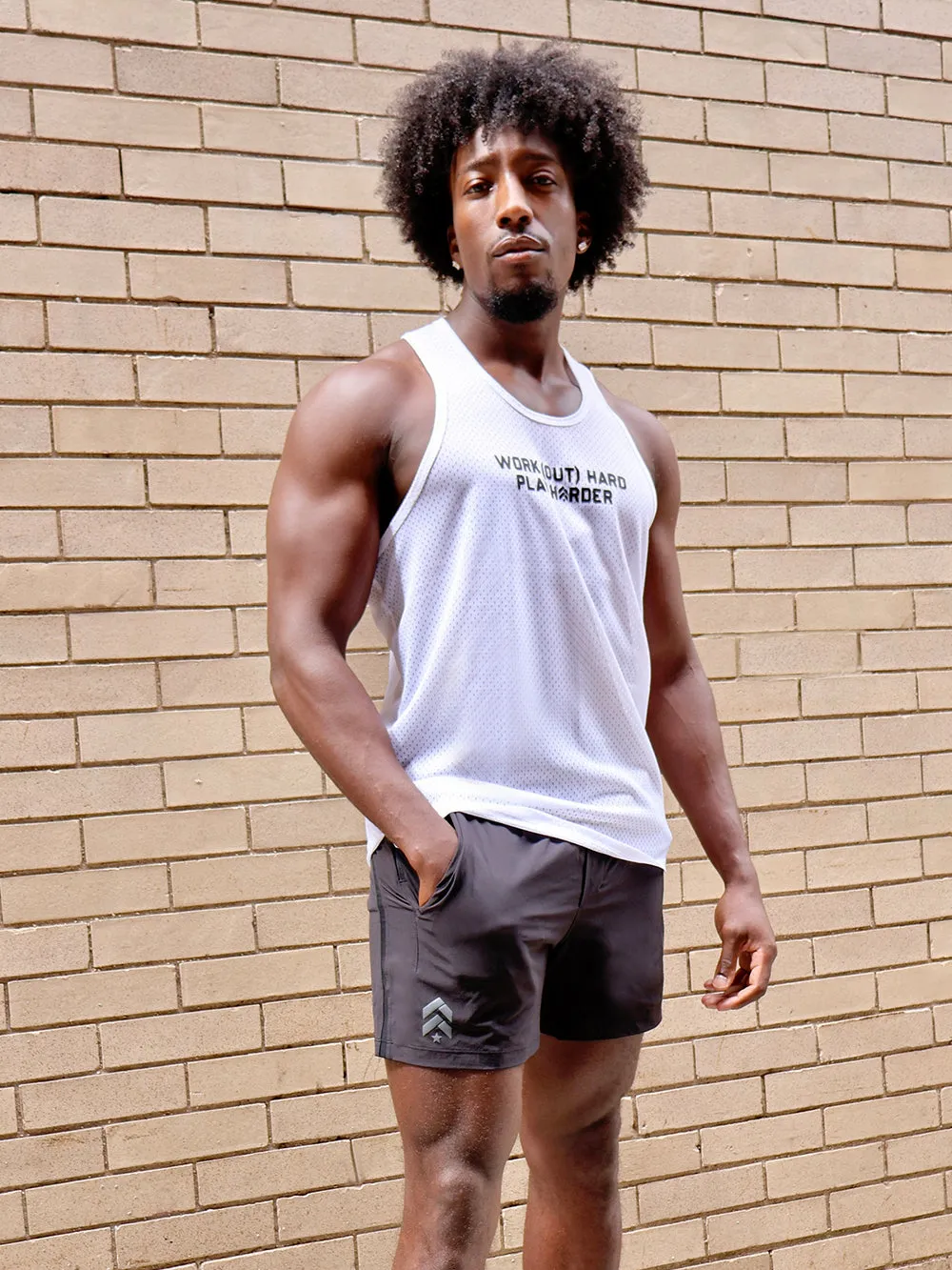 high traffic areas loading BARRY'S WHITE RELAY MESH TANK