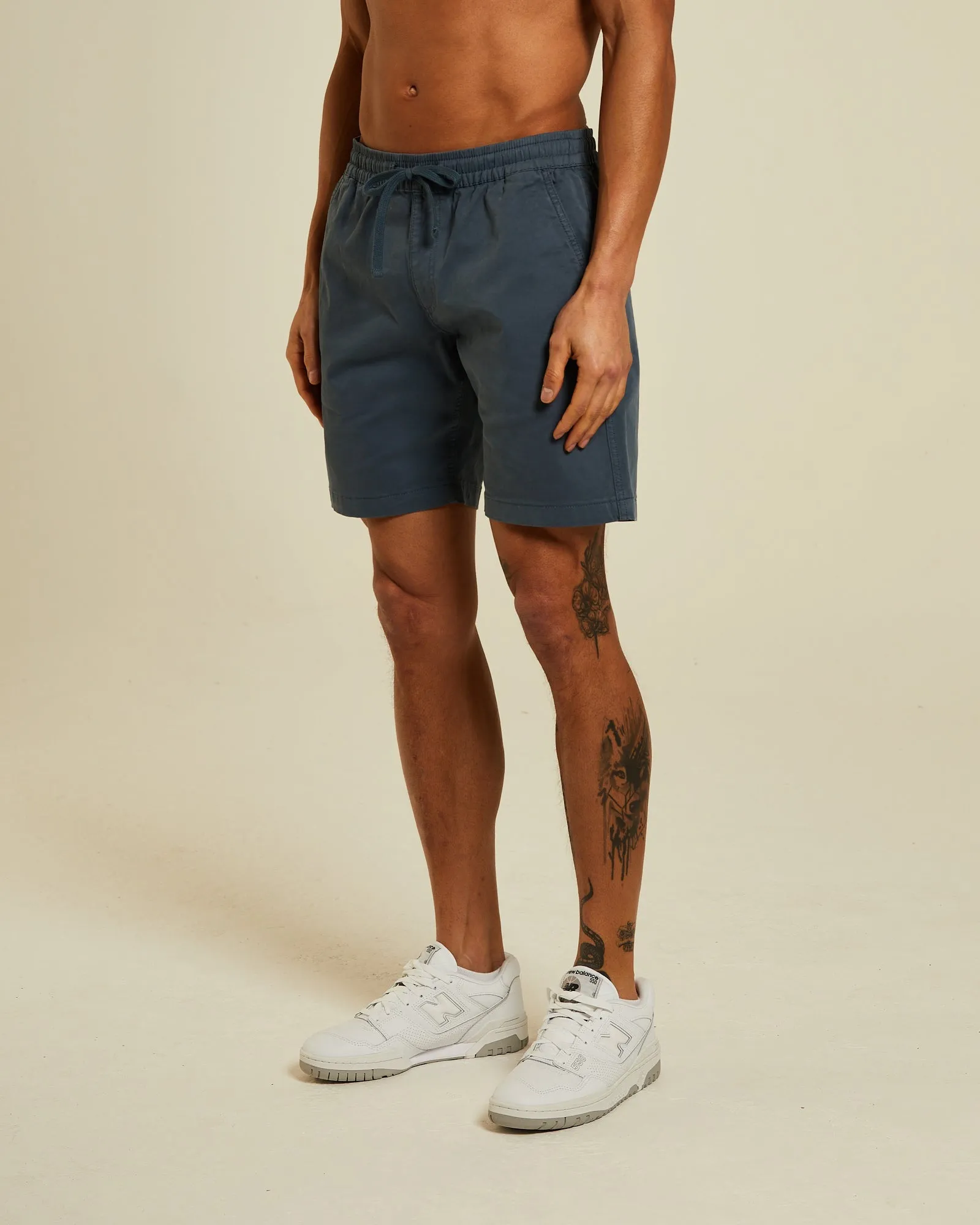 Dynamic Tension Control Barton Drawcord Short Navy