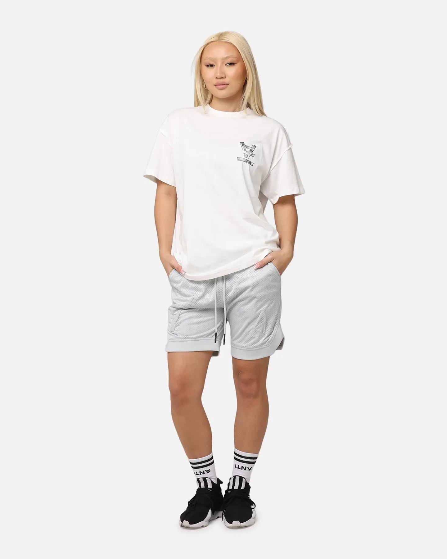 The Anti Order Atomic Basketball Shorts Glacier Casual Fit Design Midweight Texture