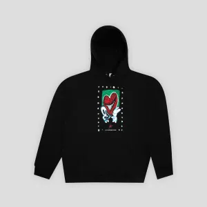 comfortable for sitting Smart Fashion Limosine Heart Throb Hood - Black