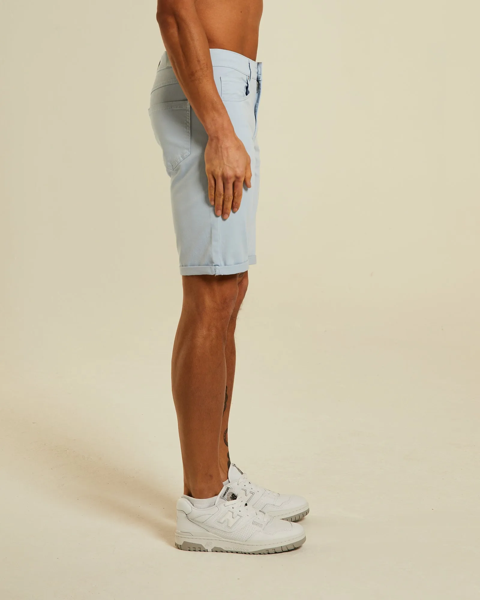 Effortless Movement Beck 5 Pocket Short Blue
