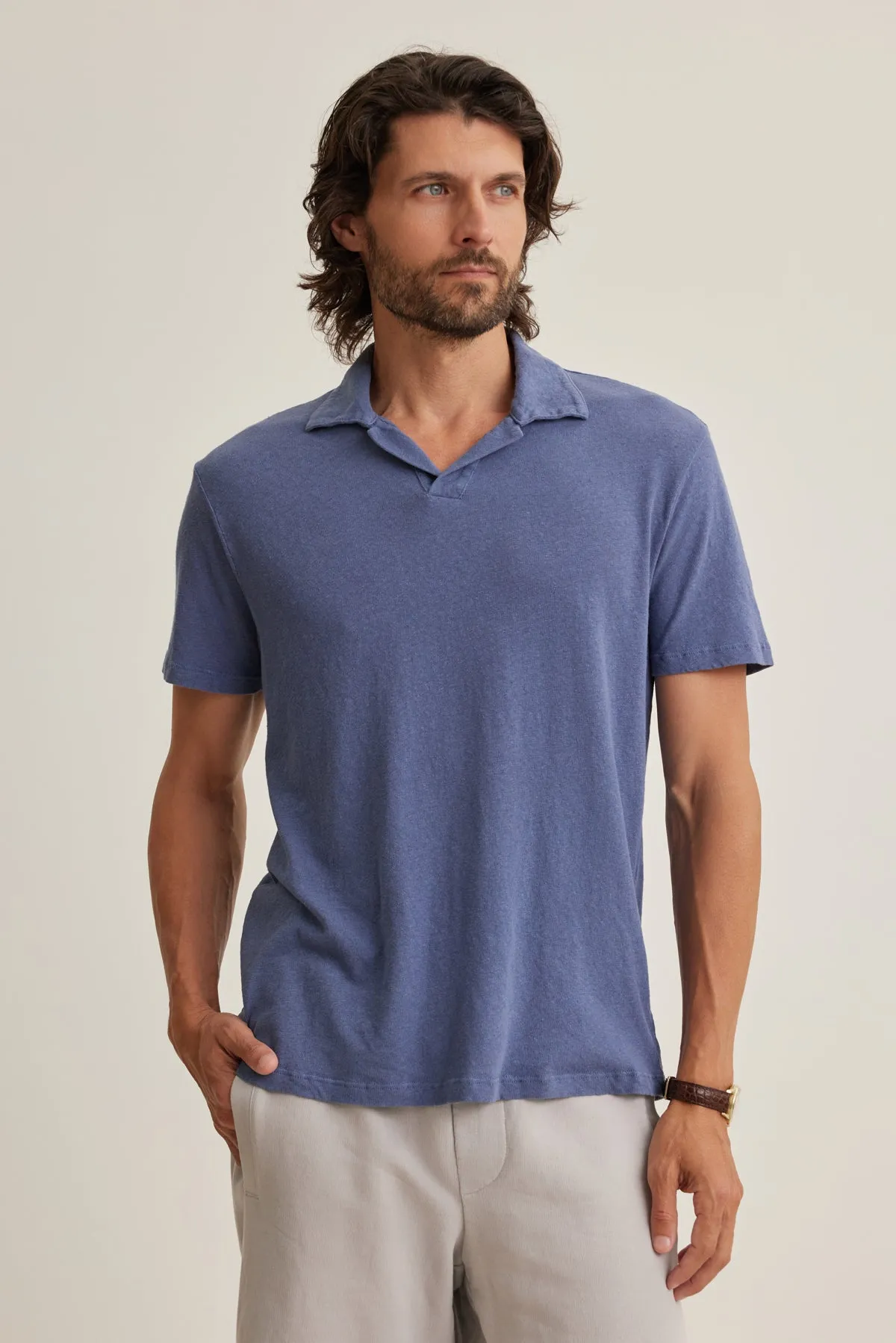 Easy-to-Style Top Quick Dry Fit BECK LINEN COTTON POLO