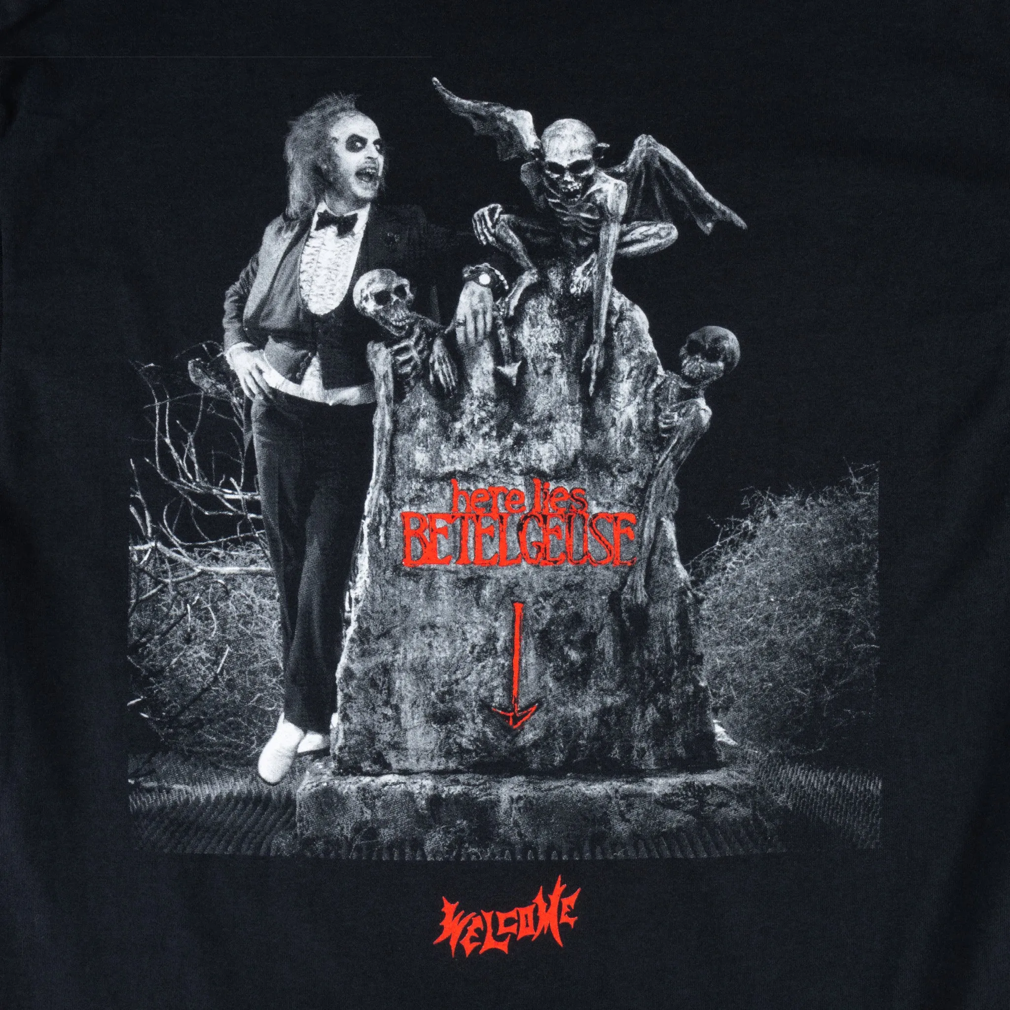 BEETLEJUICE x Welcome - Tombstone Tee Outdoor Essentials Comfortable And Trendy