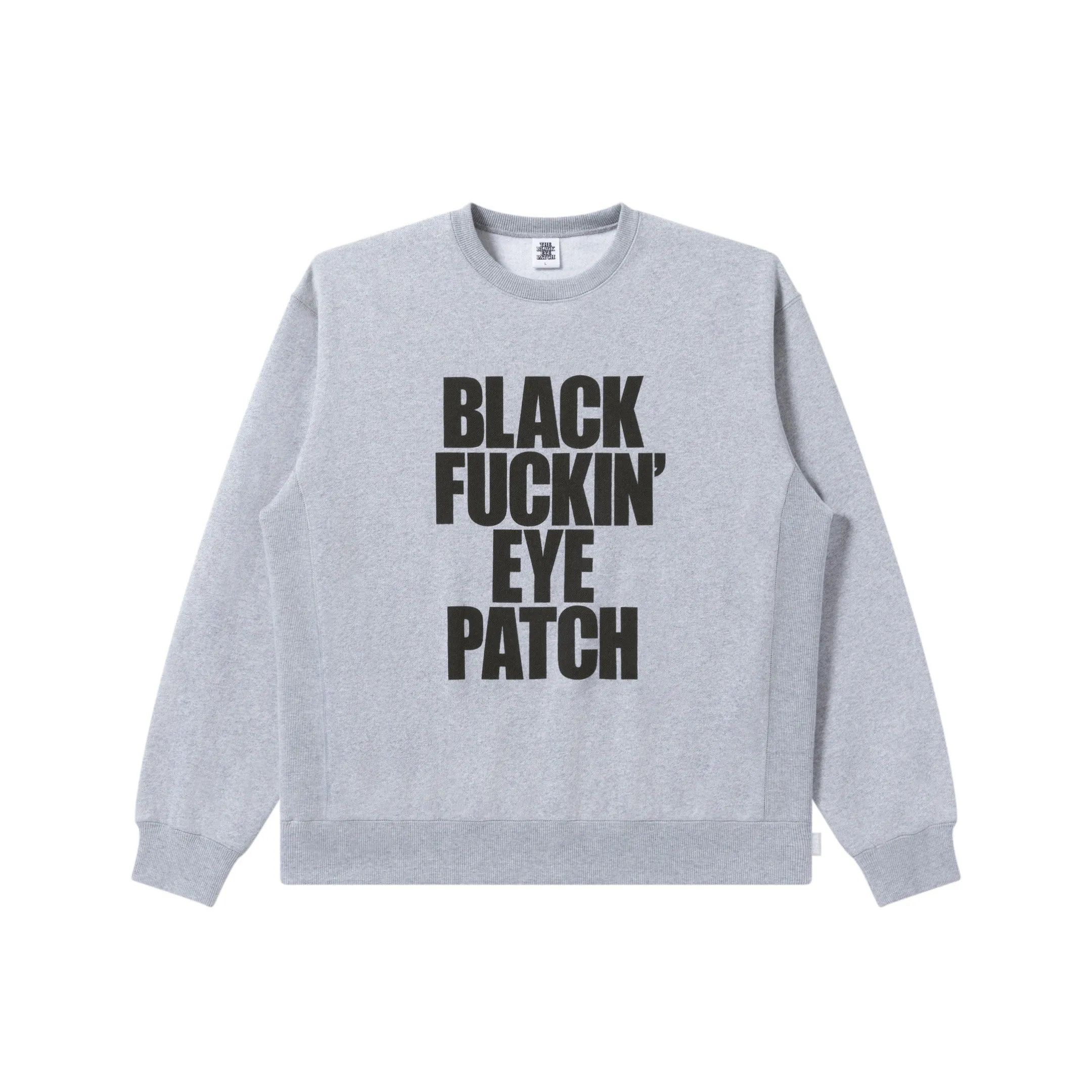 Running wear right for hot weather BFEP CREW SWEAT HEATHER GRAY