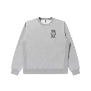 Layer Up BIG BUSINESS FLAGSHIPS CREW SWEAT HEATHER GRAY