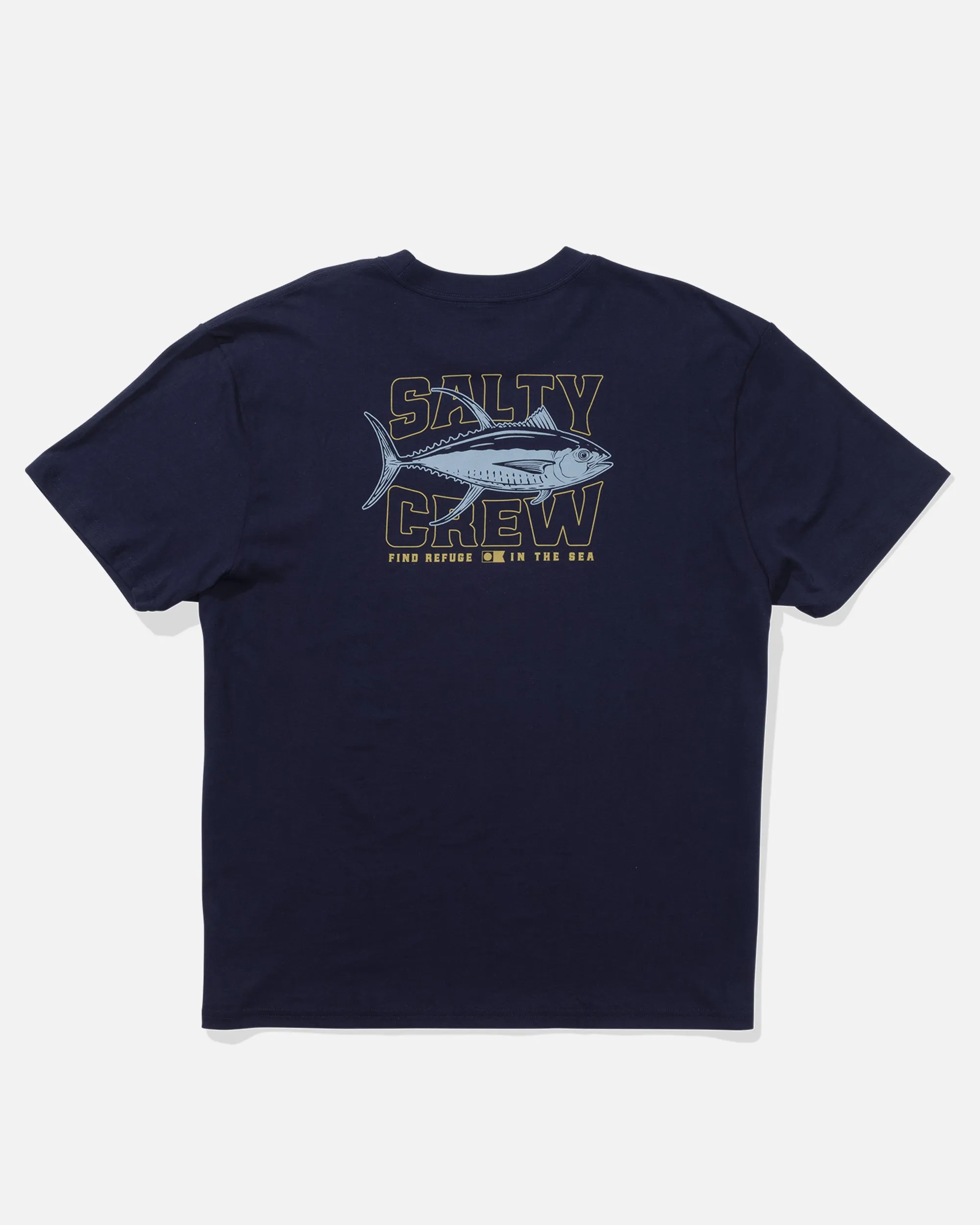 Hiking durability Clean Cut Big Game Classic Ss Tee - Blue Fin